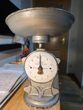 Báscula Salter Antigua Vintage Británica