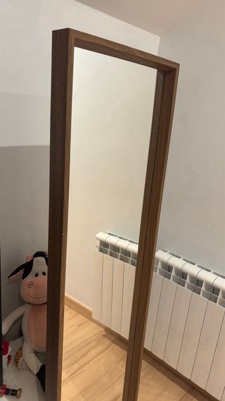 Espejo Marco Marrón