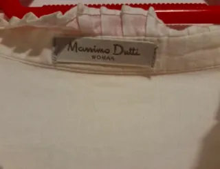 Blusa manga corta blanca