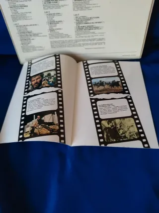Cofanetto lp l'album di Ennio Morricone I western