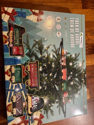 Tren Navideño para Árbol de Navidad