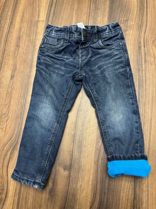 Pantalón vaquero invierno forrado