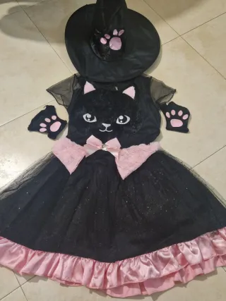 Disfraz de gatita Halloween