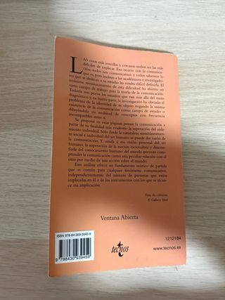 Teoría de la comunicación: una propuesta (Venta...