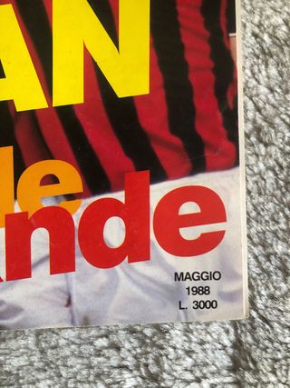 Fascicolo Milan - La Gazzetta dello Sport 1988
