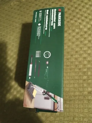 Soldador Parkside con accesorios