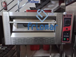 HORNO PIZZA A GAS 1 PISO 4 PIZZA 30 CM.
