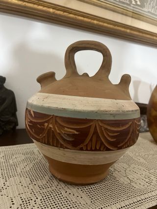 Brocca in terracotta, Botijo