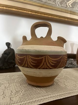 Brocca in terracotta, Botijo