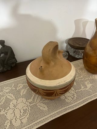 Brocca in terracotta, Botijo