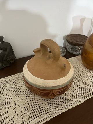 Brocca in terracotta, Botijo