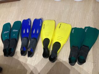 Aletas de buceo Precio x pareja