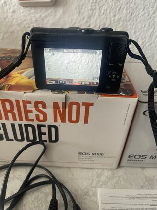Canon EOS M100 Cámara Negra
