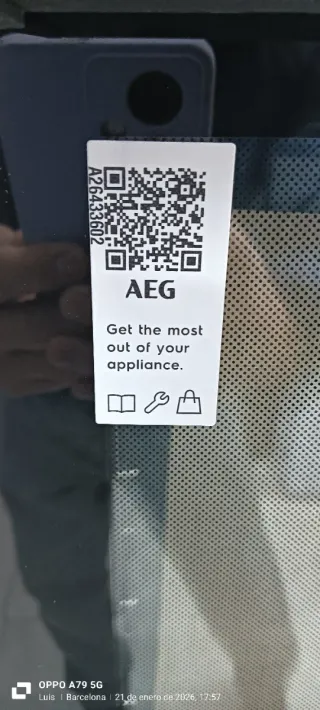 Horno Eléctrico AEG Nuevo