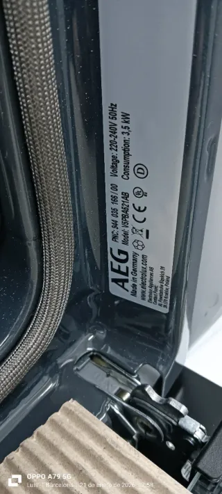 Horno Eléctrico AEG Nuevo