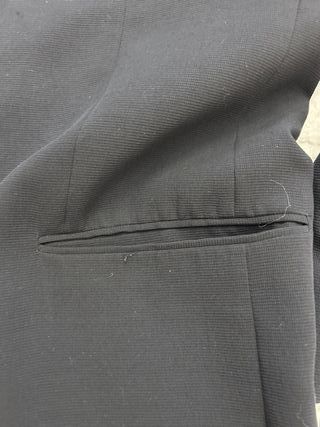 Traje Caramelo con chaleco negro de caballero