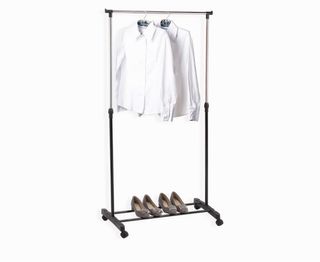 Burro perchero con ruedas