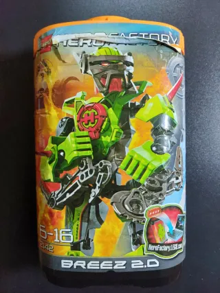 Lego Hero Factory Breez 2.0 2142 Completo