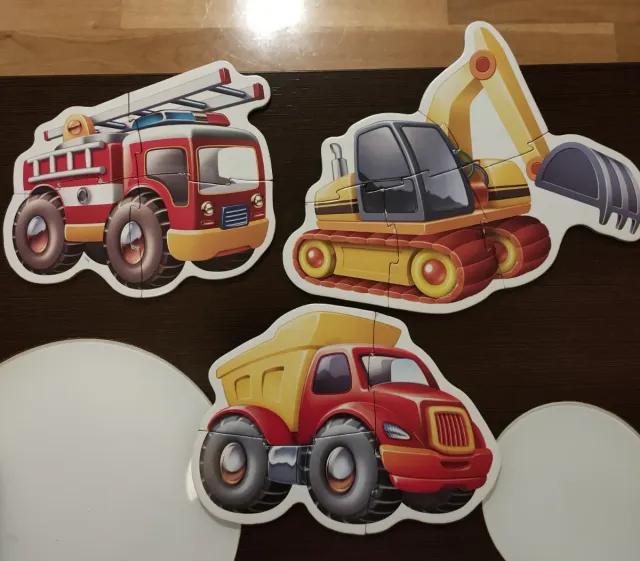 Puzzles Educa Baby 5 Vehículos