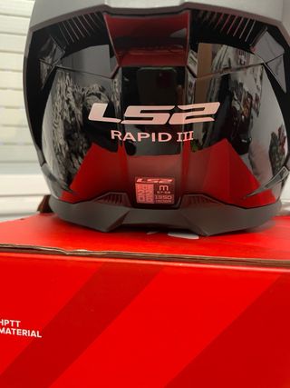 Casco Moto LS2 RAPID III Negro Talla M
