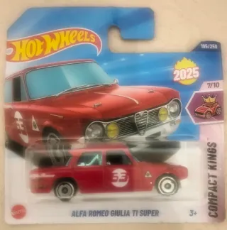 Hot Wheels Alfa Romeo Giulia Ti Super 195/250