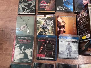 Lote Películas DVD, Blu Ray y bandas sonoras
