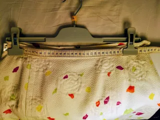 Falda estampada flores multicolor