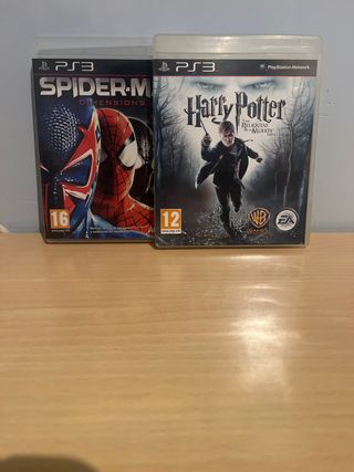 2 Giochi PS3 Spider-Man & Harry Potter
