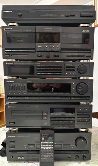 Equipo de música Pioneer completo