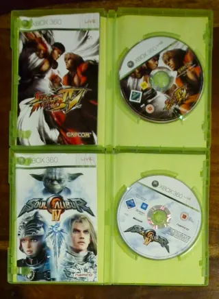 🇪🇦 Street Fighter IV y Soul Calibur IV Xbox 360