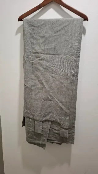 2 Tende Ikea Grigio Lino