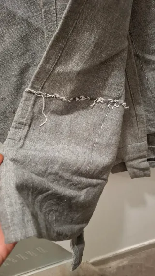 2 Tende Ikea Grigio Lino