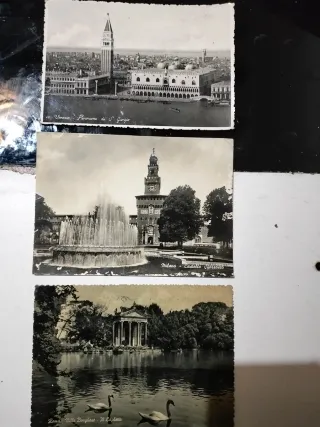 Lote 3 Postales Antiguas Italia