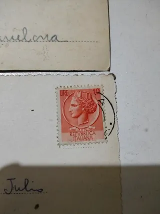 Lote 3 Postales Antiguas Italia