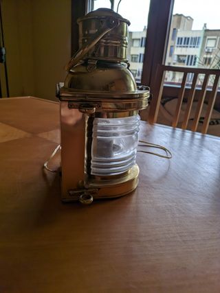 Farol Náutico Masthead Latón y Cristal