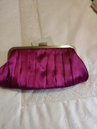 Bolso de fiesta fucsia