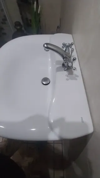 Lavabo de pie Roca Blanco Porcelana Urge venta