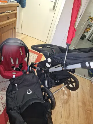 Cachecito de bebe  3 puezas maxi cosi y camita .