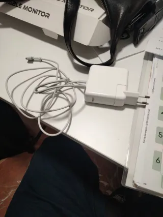 Cargador Apple Blanco con Cable