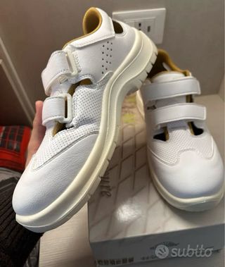 Scarpe antinfortunistiche Safe Way bianche