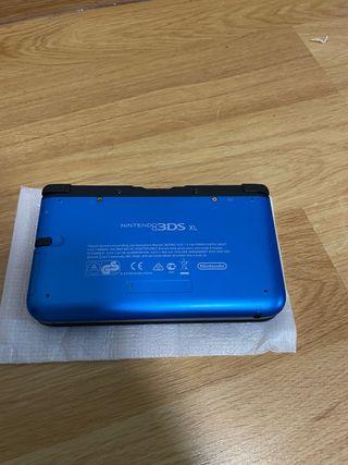 Nintendo 3DS XL Azul/Negro + 10 juegos
