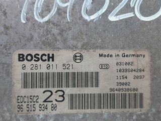 Centralita motor citroen 1118882 9651593480 xsara