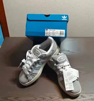 Zapatillas Adidas Campus Grises Talla 43 1/3