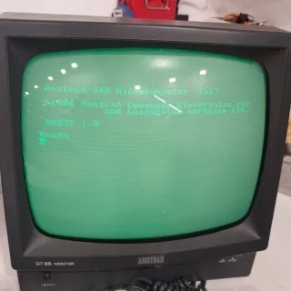 Amstrad Monitor GT 65 + Teclado CPC 464