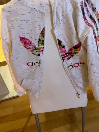 Sudadera Adidas Niña Floral