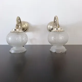 Apliques vintage de alpaca