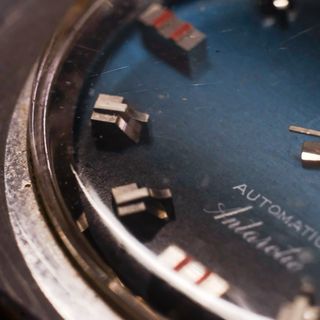 Nivada Antarctic Automático Día-Fecha Esfera Azul