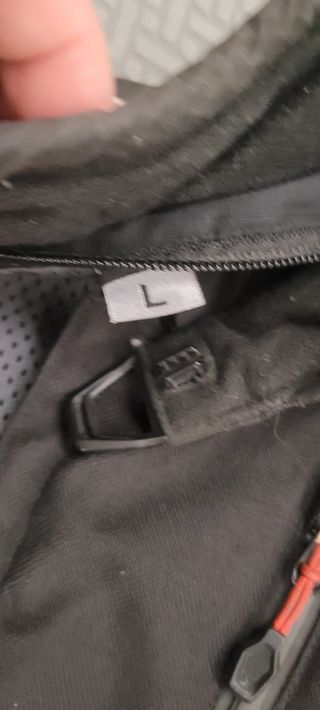 Chaqueta Moto Macna Impact-Pro Hombre Negra Talla