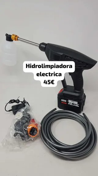 Hidrolimpiadora eléctrica a batería