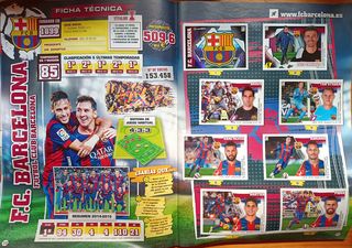 Álbum cromos Liga BBVA 2015-16 completo